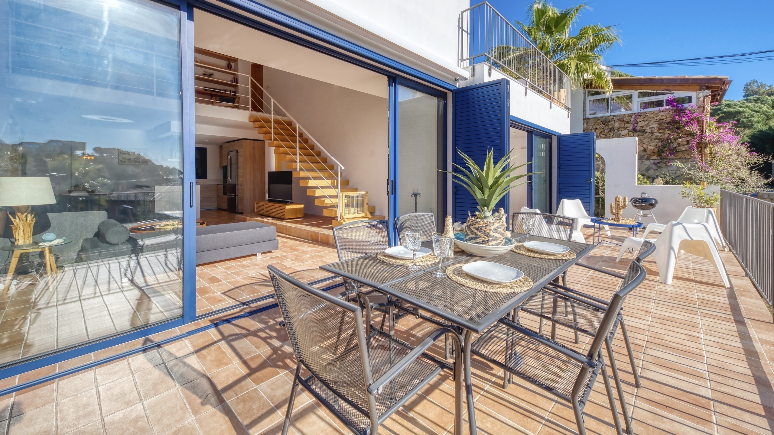 Villas de vacances Costa Brava Espagne - Casa AdoRa - Terrasse