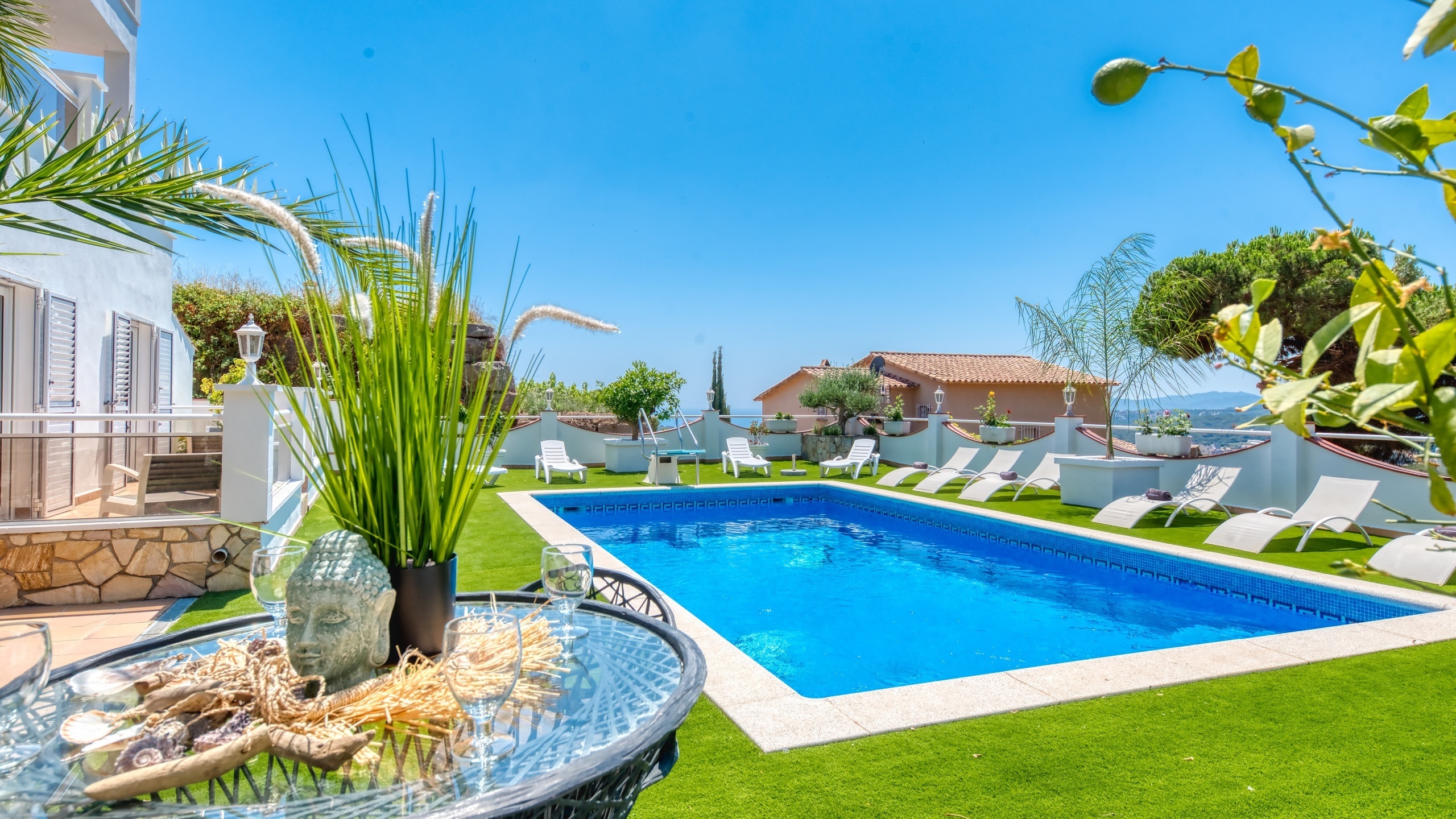 Villas de vacances Costa Brava Espagne - Villa Maribel - Piscine