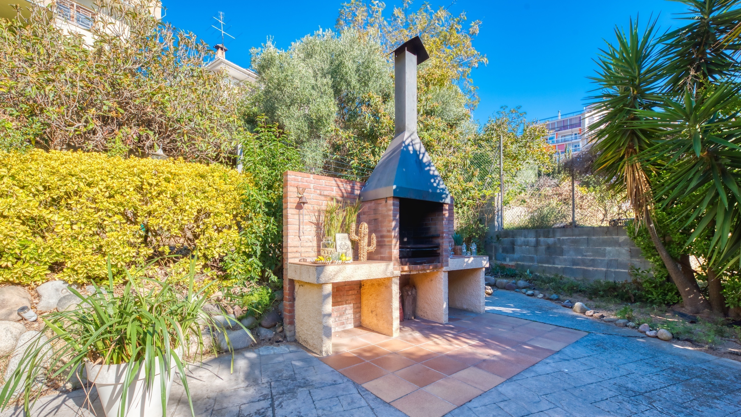 Villas de vacances Costa Brava Espagne - Villa Summertime - Espace barbecue