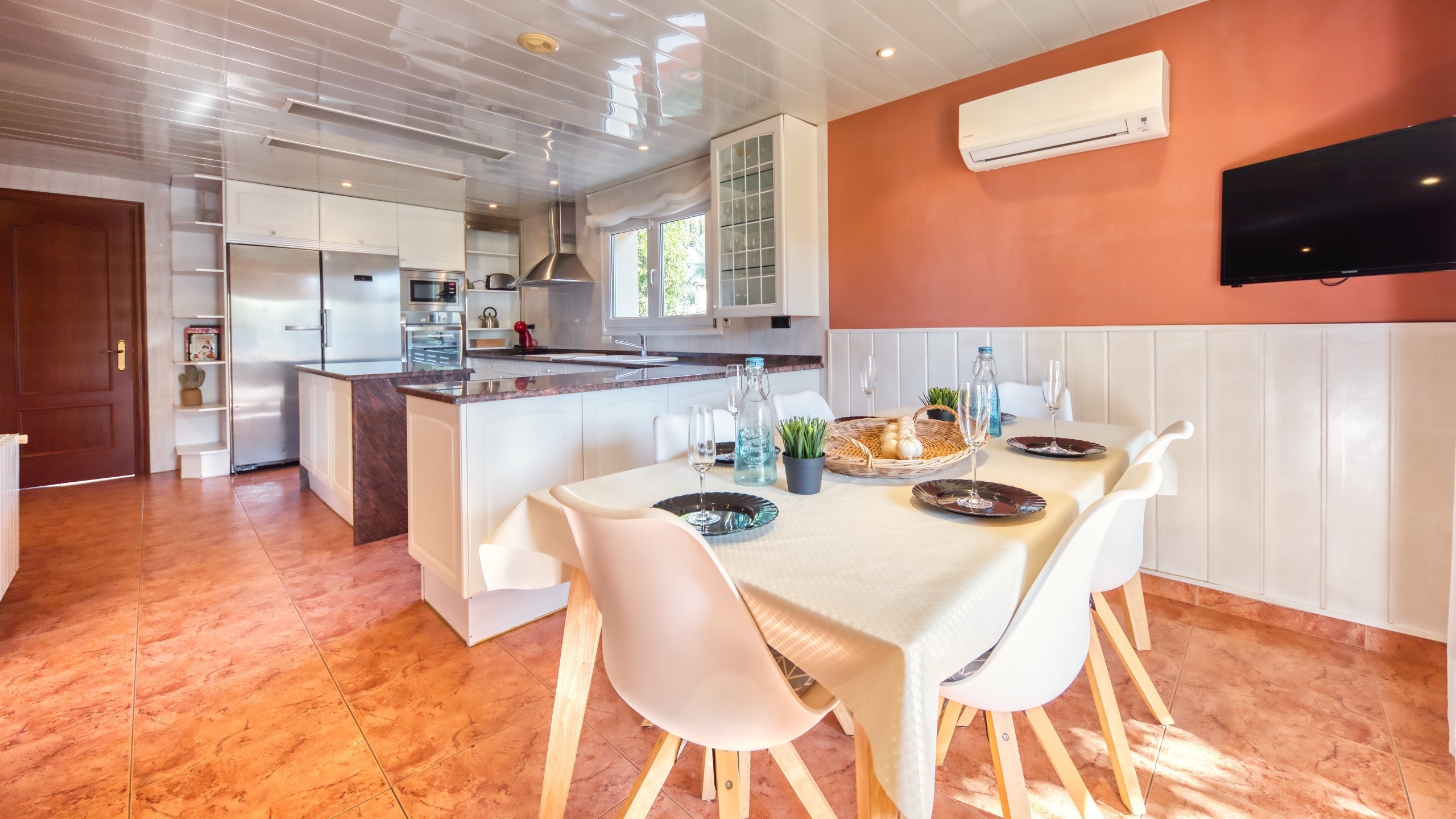 Villas de vacances Costa Brava Espagne - Villa Summertime - Cuisine