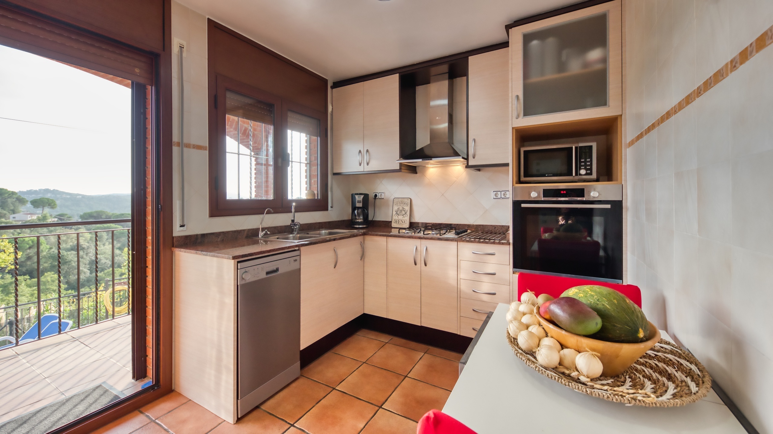 Villas de vacances Costa Brava Espagne - Villa Verger - Cuisine