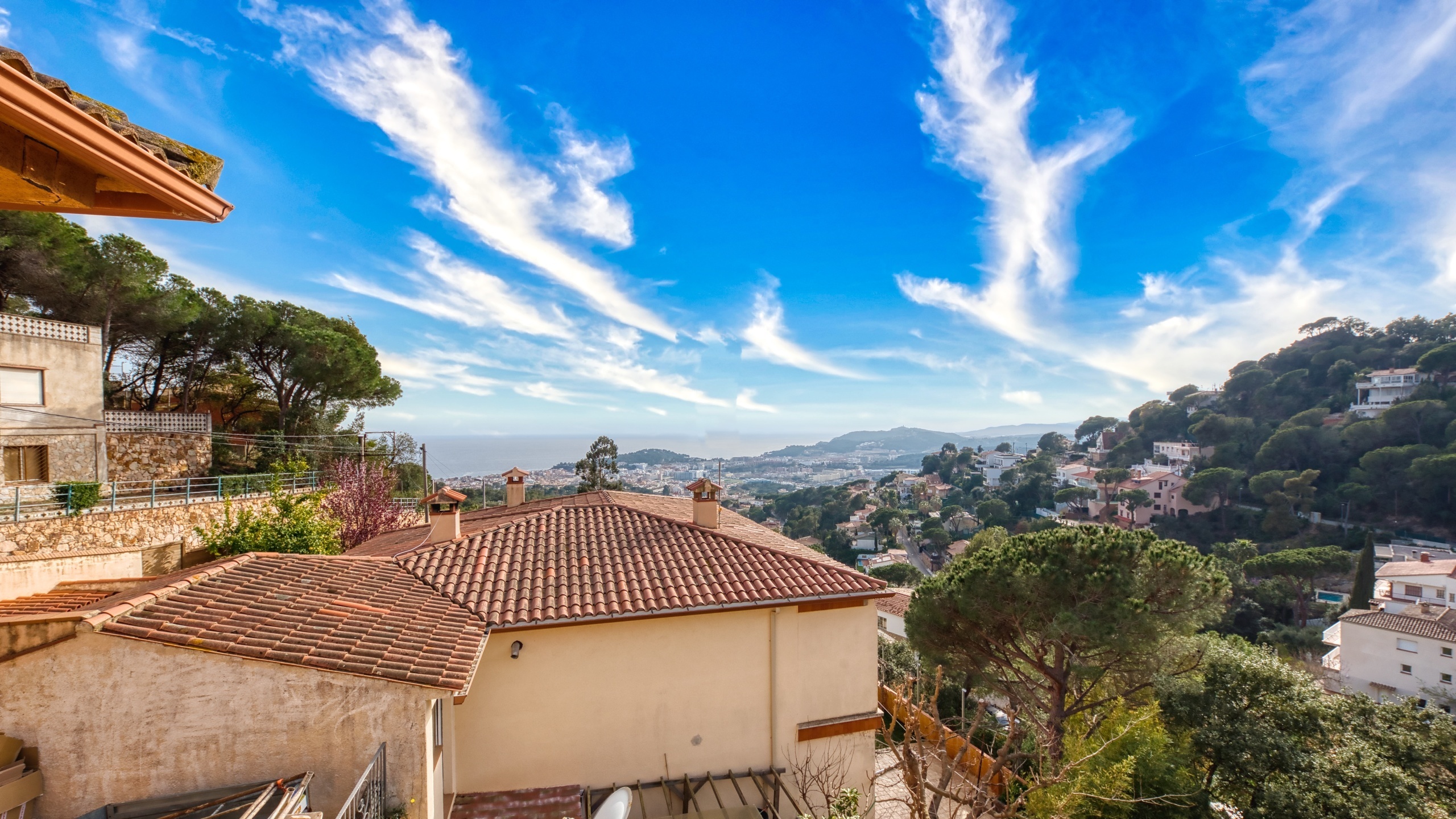 Villas de vacances Costa Brava Espagne - Villa Marysol - L’une des vues