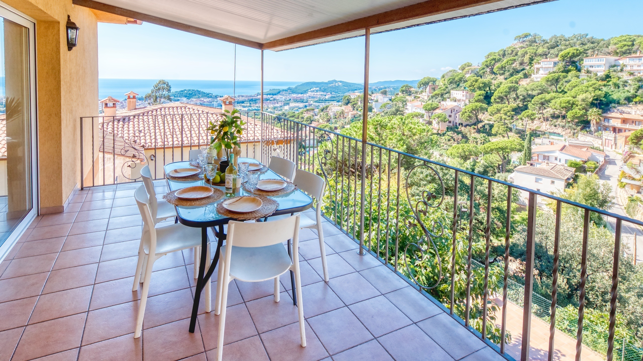 Villas de vacances Costa Brava Espagne - Villa Marysol - Terrasse