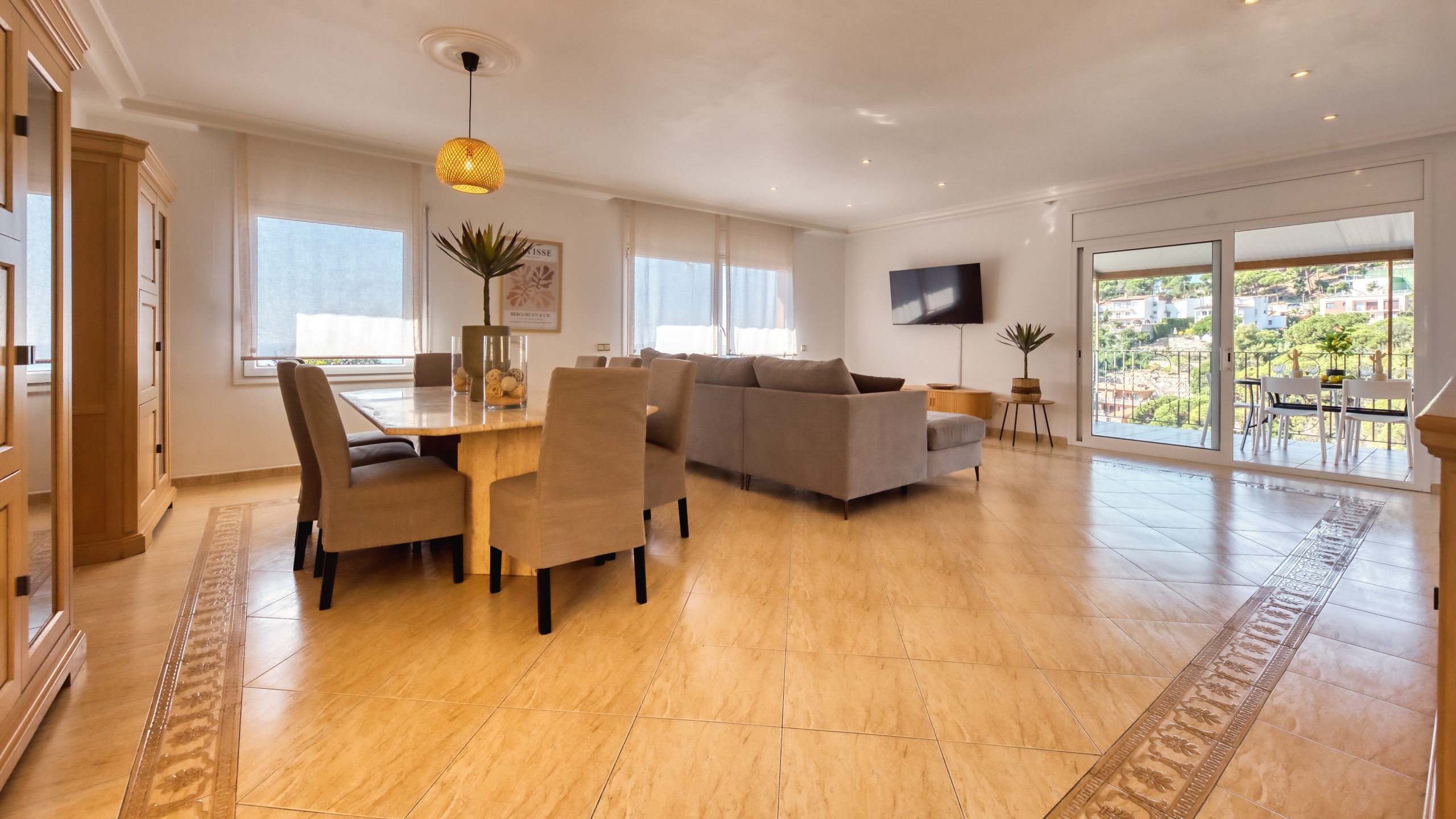 Villas de vacances Costa Brava Espagne - Villa Marysol - Espace de vie