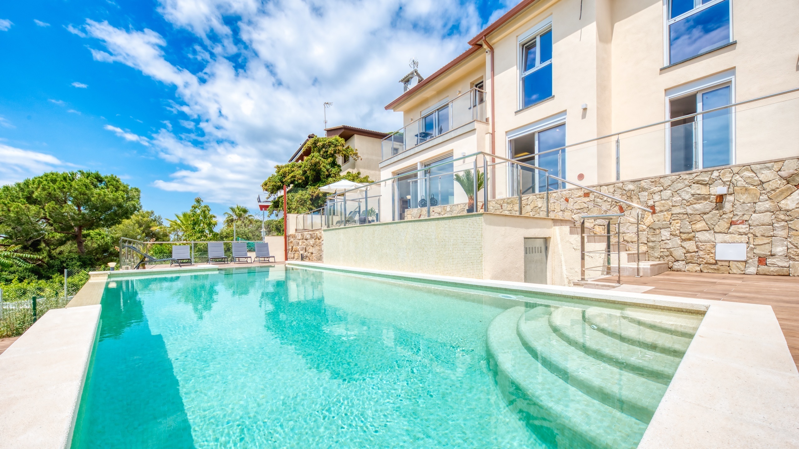 Villas de vacances Costa Brava Espagne - Villa BellaVista - Villa à l’extérieur
