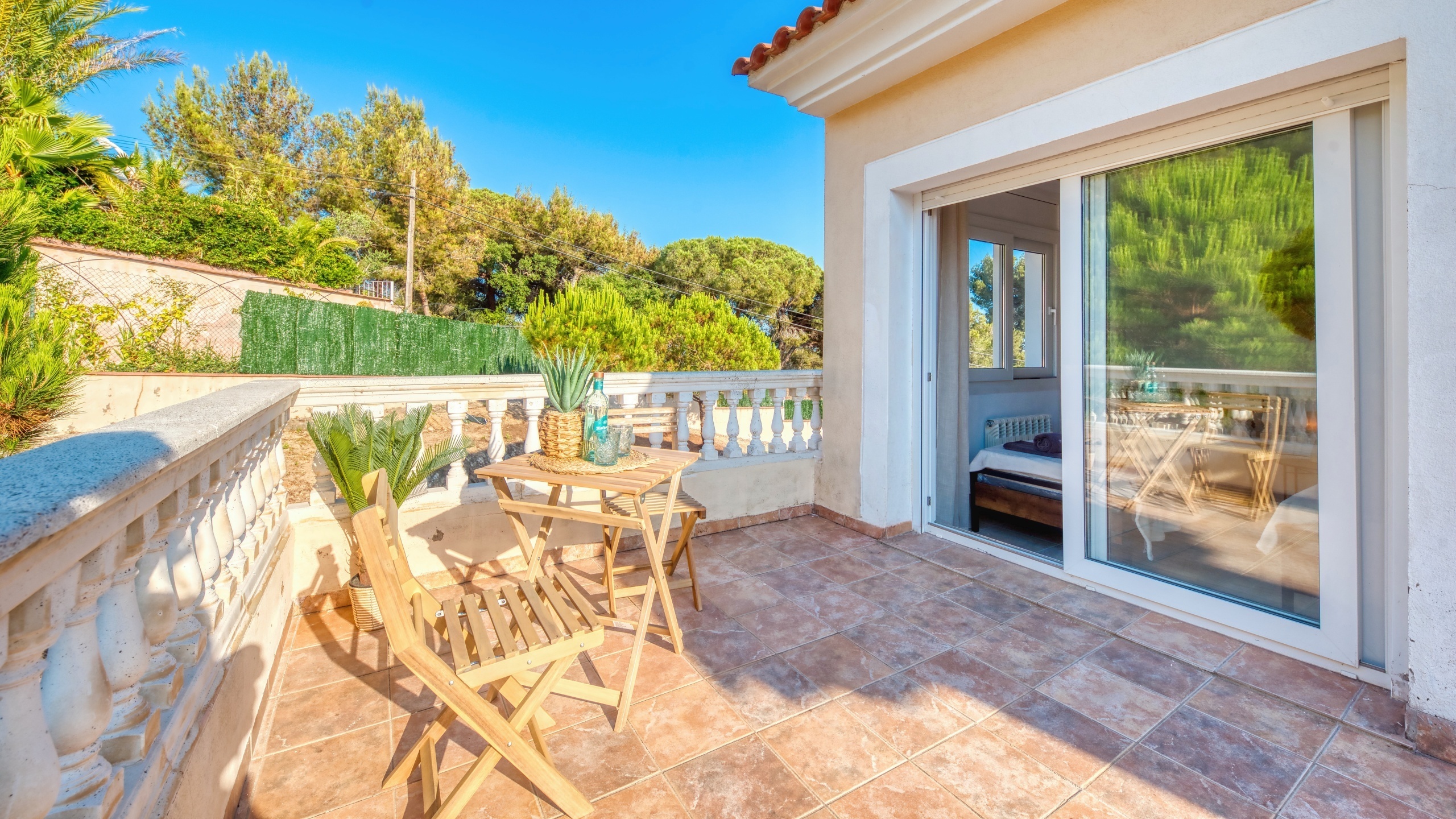 Villas de vacances Costa Brava Espagne - Villa Ibiza - Terrasse
