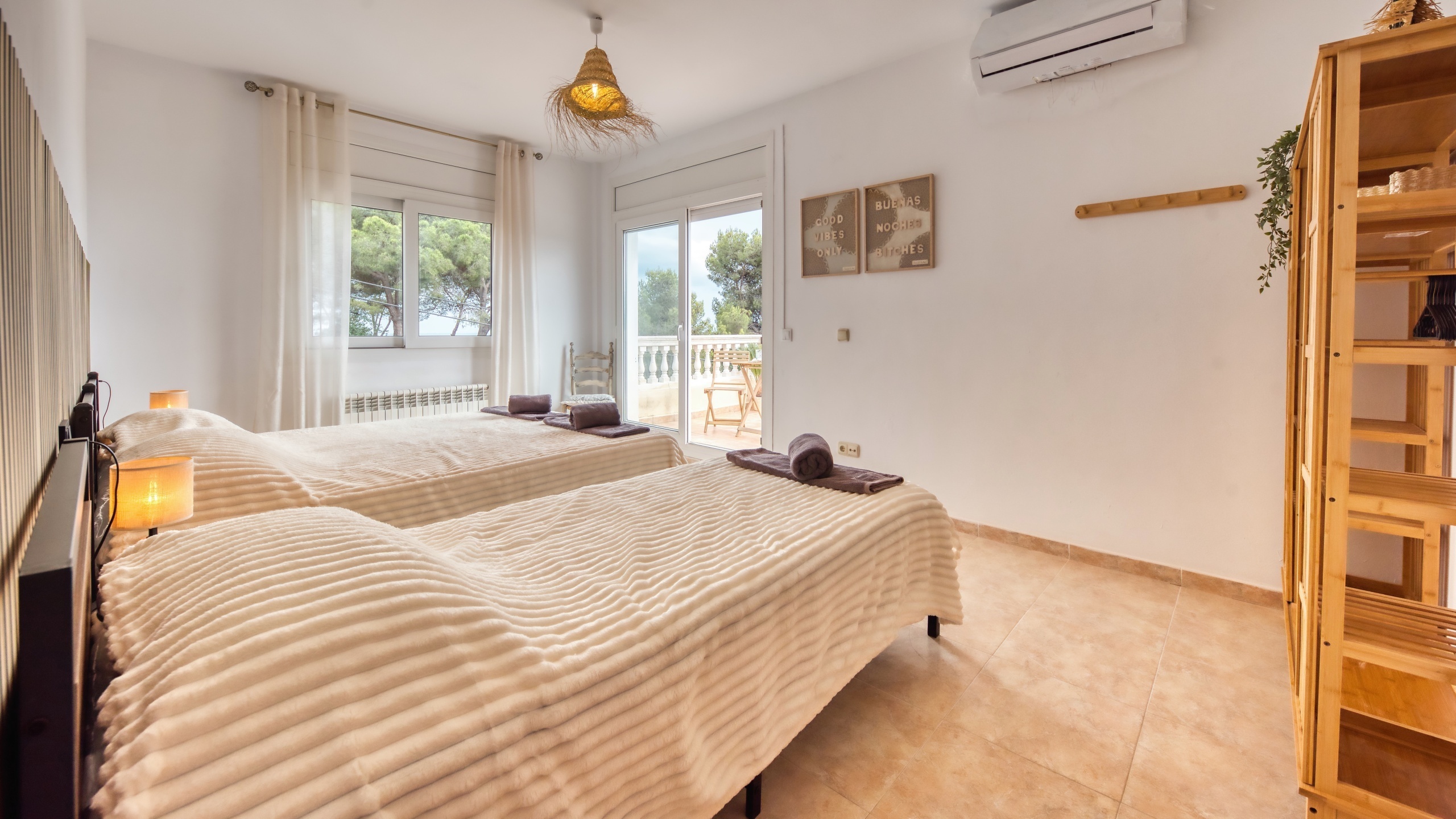 Villas de vacances Costa Brava Espagne - Villa Ibiza - Chambre