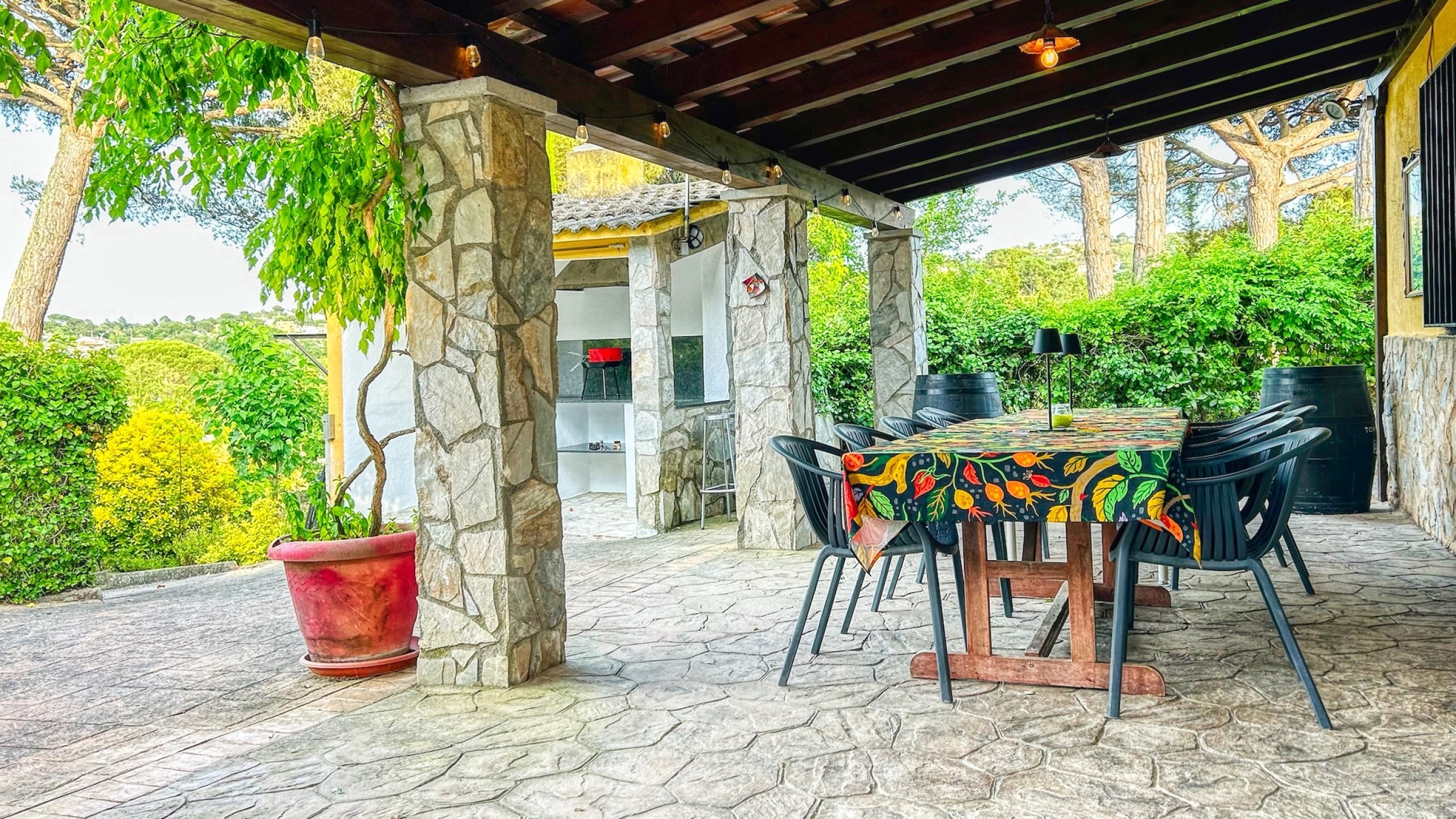 Villas de vacances Costa Brava Espagne - Villa Iako - Terrasse