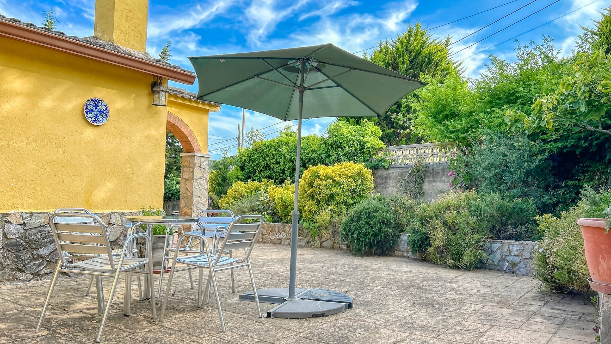 Villas de vacances Costa Brava Espagne - Villa Iako - Terrasse